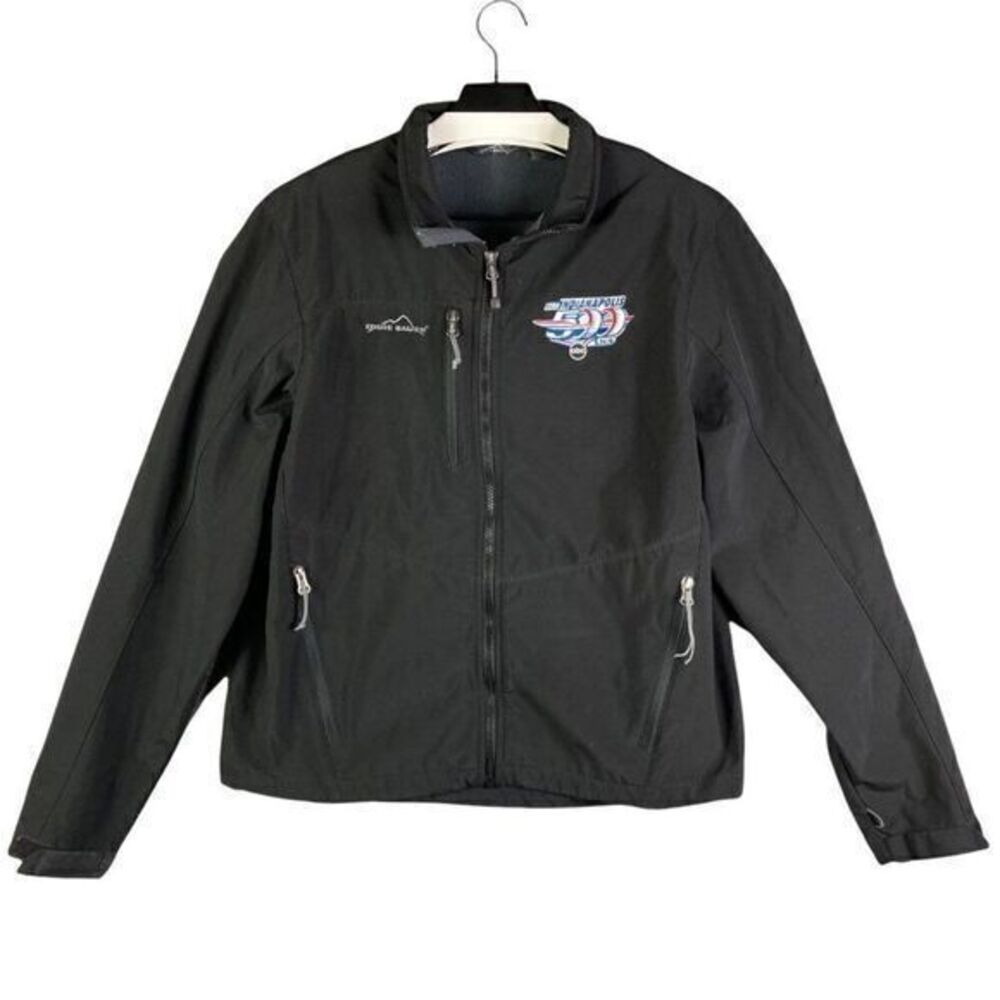 2015 Indianapolis 500 99th Running Eddie Bauer ABC Jacket Mens‎ Medium Black